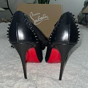 Christian Louboutin Dovi Dova 100 Black Sock Boot - 2