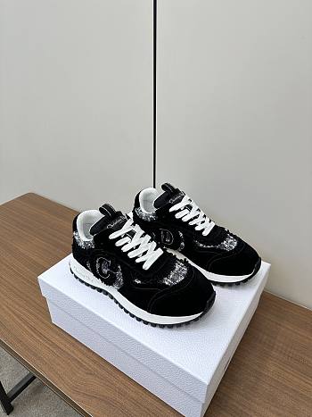 Dior 30 Montaigne B6I Black Sneaker