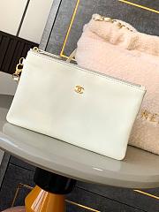 Chanel 22 Bag Fleece Gold White 35x37x7cm - 4