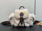 Louis Vuitton LV Nano Teddy Backpack White 25x16.5x13cm - 1