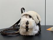 Louis Vuitton LV Nano Teddy Backpack White 25x16.5x13cm - 6