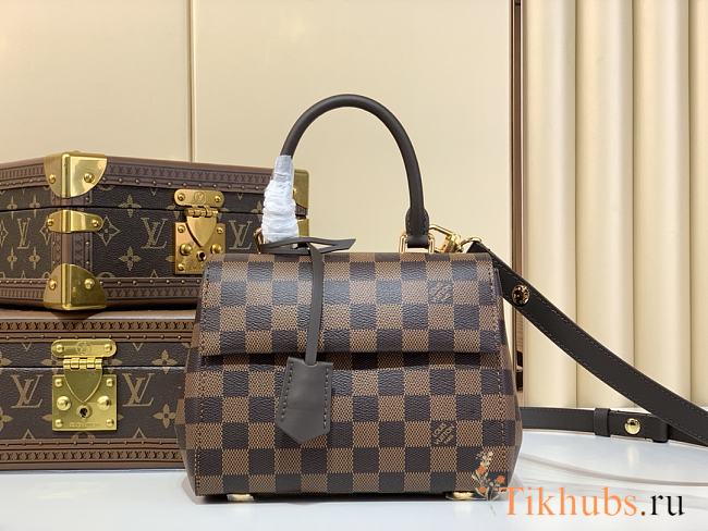 Louis Vuitton LV Cluny Mini Brown Damier 20x16x7.5cm - 1