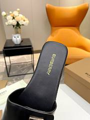 Burberry Black Slides - 3