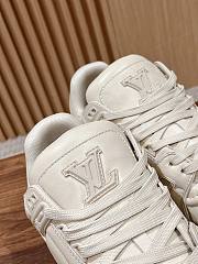 Louis Vuitton LV Trainer White Sneaker - 3