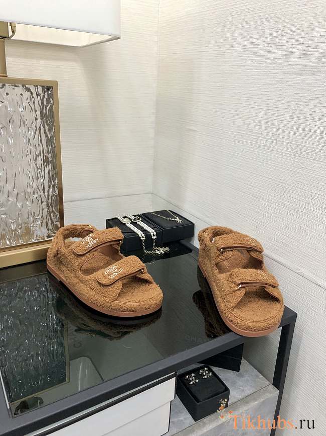 Chanel Brown Sandal - 1