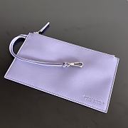 Bottega Veneta Small Arco Tote Bag Purple 30x20x11.5cm - 2