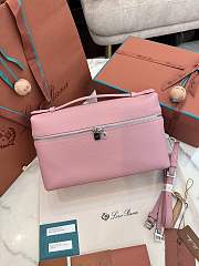 Loro Piana Extra Poket L27 Pink 27x16x10cm - 1