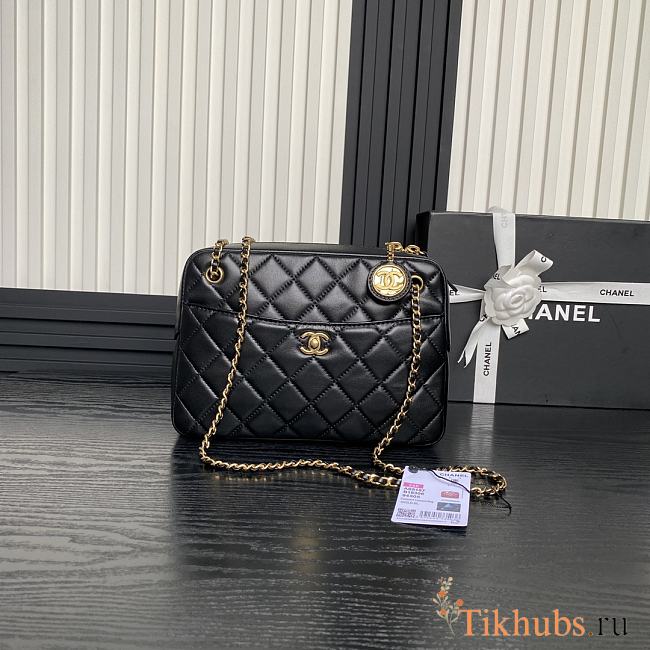 Chanel Camera Case Black Bag 24cm - 1