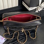 Chanel Camera Case Black Bag 24cm - 5
