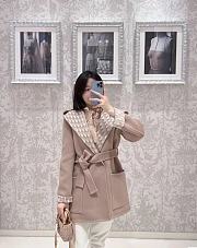 Dior Wrap Coat Pink - 4