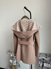 Dior Wrap Coat Pink - 3