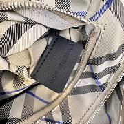 Burberry Check Crossbody Bag Lichen 25x12x18cm - 3