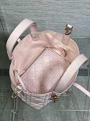 Dior Small Toujours Bag Pale Pink 23 x 14 x 12 cm - 6