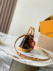 Louis Vuitton LV Nano Alma Candy Red 18x12x8cm - 2