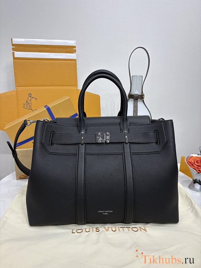 Louis Vuitton LV Georges Tote MM Black 41x29x14cm - 1