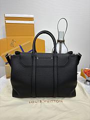 Louis Vuitton LV Georges Tote MM Black 41x29x14cm - 5