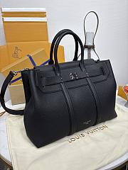 Louis Vuitton LV Georges Tote MM Black 41x29x14cm - 4