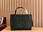 Gucci Soho Small Top Handle Bag Black 26x23x13.5cm - 1