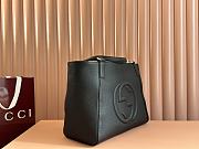 Gucci Soho Small Top Handle Bag Black 26x23x13.5cm - 6