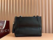 Gucci Soho Small Top Handle Bag Black 26x23x13.5cm - 5