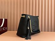 Gucci Soho Bag Black Top Handle 38x27x14cm - 6