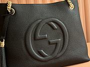 Gucci Soho Bag Black Top Handle 38x27x14cm - 2