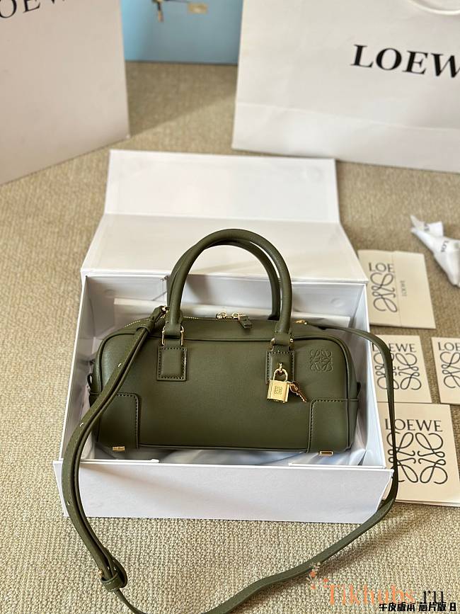 Loewe Amazona Bag Green 24x13cm - 1