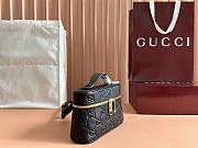 Gucci GG Emblem Super Mini Bag Black 20x12x6cm - 6