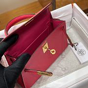 Hermes Mini Kelly Pink Gold Epsom 19cm - 6