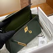 Hermes Mini Kelly Dark Green Gold 19cm - 6