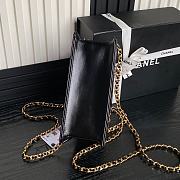 Chanel Small shopping Bag Lambskin Black 21x16x7cm - 2