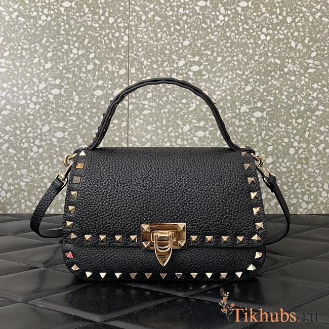 Valentino Garavani Bag Rockstud Black 22x15x9cm - 1