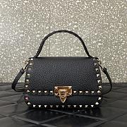 Valentino Garavani Bag Rockstud Black 22x15x9cm - 1