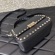 Valentino Garavani Bag Rockstud Black 22x15x9cm - 5