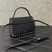 Valentino Garavani Bag Rockstud Black 22x15x9cm - 2