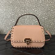 Valentino Garavani Bag Rockstud Pink 22x15x9cm - 1