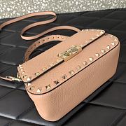 Valentino Garavani Bag Rockstud Pink 22x15x9cm - 6