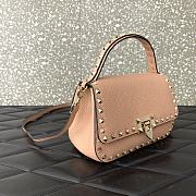 Valentino Garavani Bag Rockstud Pink 22x15x9cm - 4