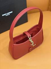 YSL Mini Le 5 A 7 Bag Red 19x11.5x4.5cm - 6