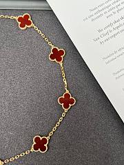 Van Cleef VCA Red Necklace - 2