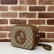 Gucci Blondie Mini Shoulder Bag Beige Brown 21x15.5x8cm - 5