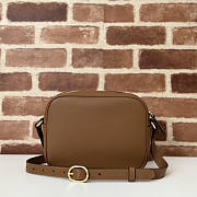 Gucci Blondie Mini Shoulder Bag Brown 21x15.5x8cm - 2