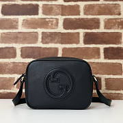 Gucci Blondie Mini Shoulder Bag Black 21x15.5x8cm - 1