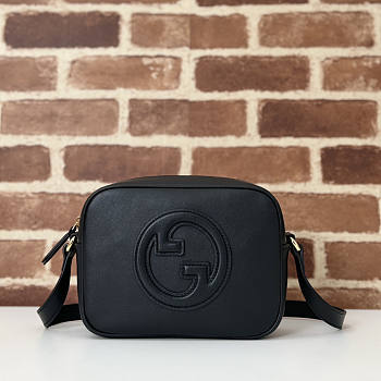 Gucci Blondie Mini Shoulder Bag Black 21x15.5x8cm