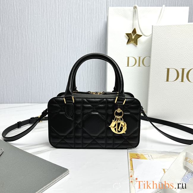 Dior Mini Doctor Bag Black 20x11.5x7cm - 1