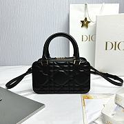 Dior Mini Doctor Bag Black 20x11.5x7cm - 3