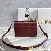 Dior 30 Montaigne Bag Red Wine 24x17x8cm - 2