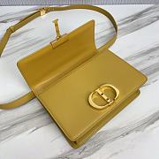 Dior 30 Montaigne Bag Yellow 24x17x8cm - 6