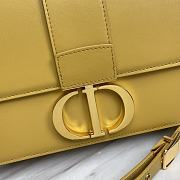 Dior 30 Montaigne Bag Yellow 24x17x8cm - 2