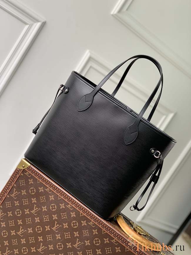 Louis Vuitton LV Neverfull MM Black Epi 31x28x14cm - 1